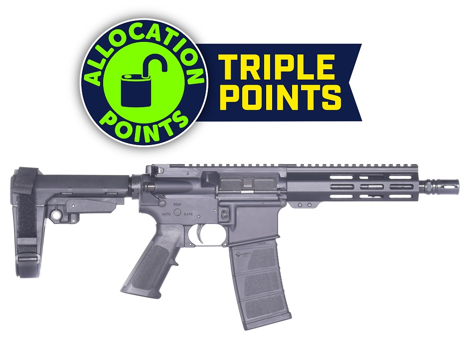 796258933275 Andro Corp Industries 556 CQB 8 Forged AR Pistol - Black | 5.56NATO | 8" Barrel | 7" M-LOK Handguard | A2 Flash Hider | SBA3 Pistol Brace