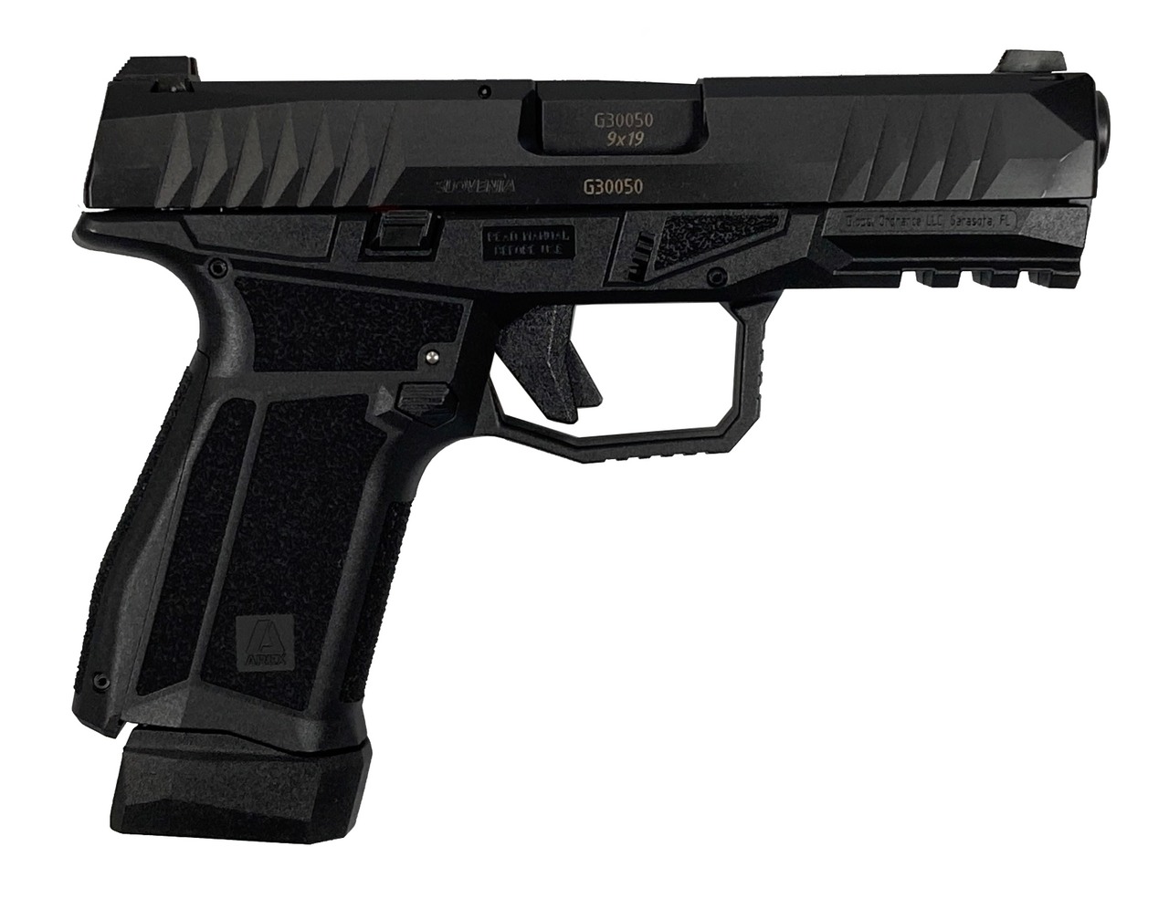 815537023923 Arex Delta Gen.2 M Pistol - Black | 9mm | 4" Barrel | 17rd