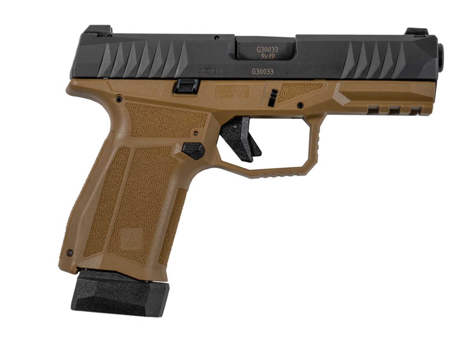 815537023961 Arex Delta Gen.2 M Pistol - FDE | 9mm | 4" Barrel | 17rd