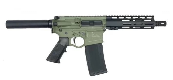 ATI OMNI Hybrid Maxx AR Pistol - Battlefield Green | 5.56 NATO | 7.5" Barrel | 7" M-LOK Rail | 30rd