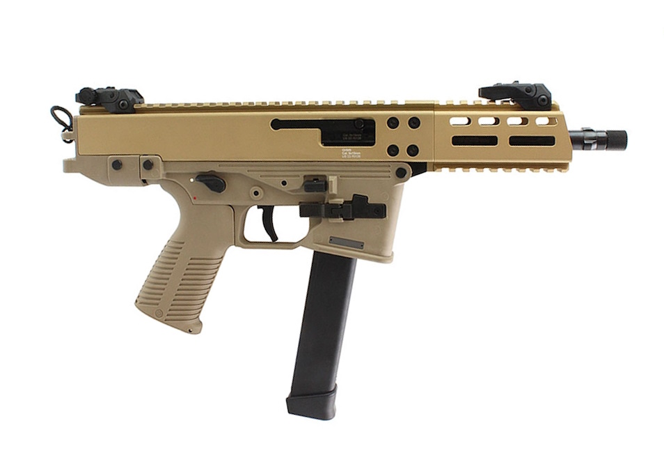 B&T GHM9 Gen 2 Pistol - Coyote Tan | 9mm | 6.9" Threaded Barrel | 33rd | Glock Compatible Lower |