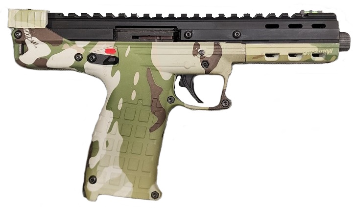 Kel-Tec CP33 Pistol - Green Multicam | .22 LR| 5.5" Threaded Barrel | 33 RD