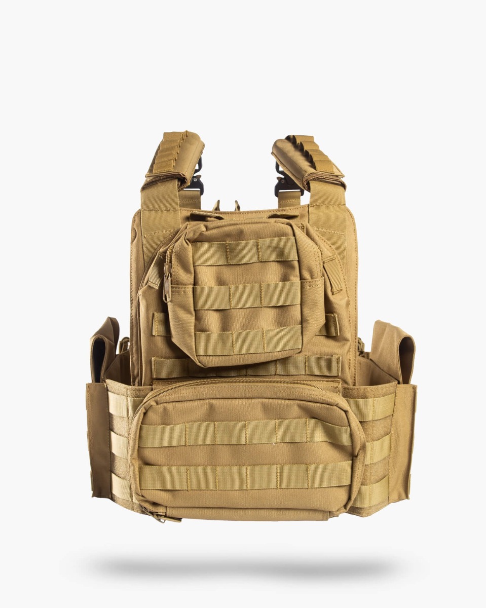 Guard Dog Tactical Sheppard Plate Carrier 2 LbsPer FDE Shooting