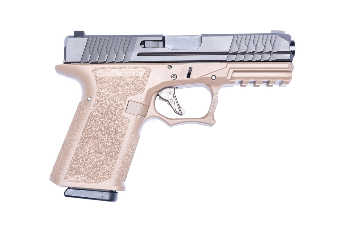 819925022574 Polymer 80 PFC9 Pistol - FDE | 9mm | 4" Barrel | 10rd
