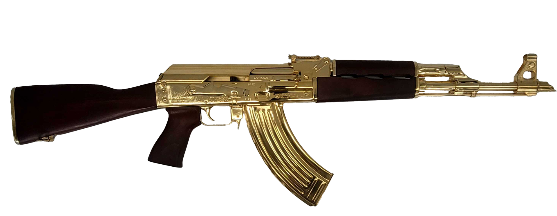 Buy Gold AK 47 Rifle