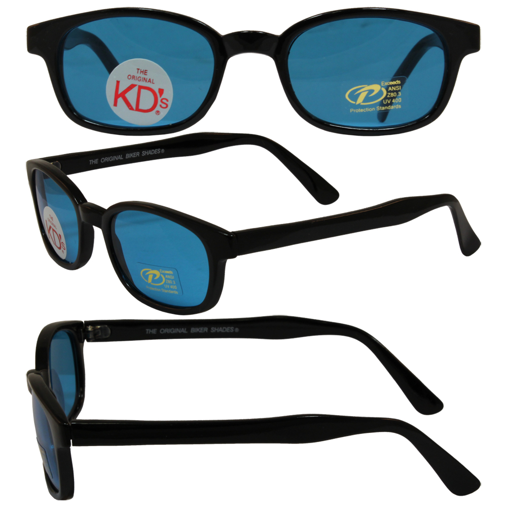 Sons of Anarchy Style Original KD's Biker Sunglasses with Turquoise