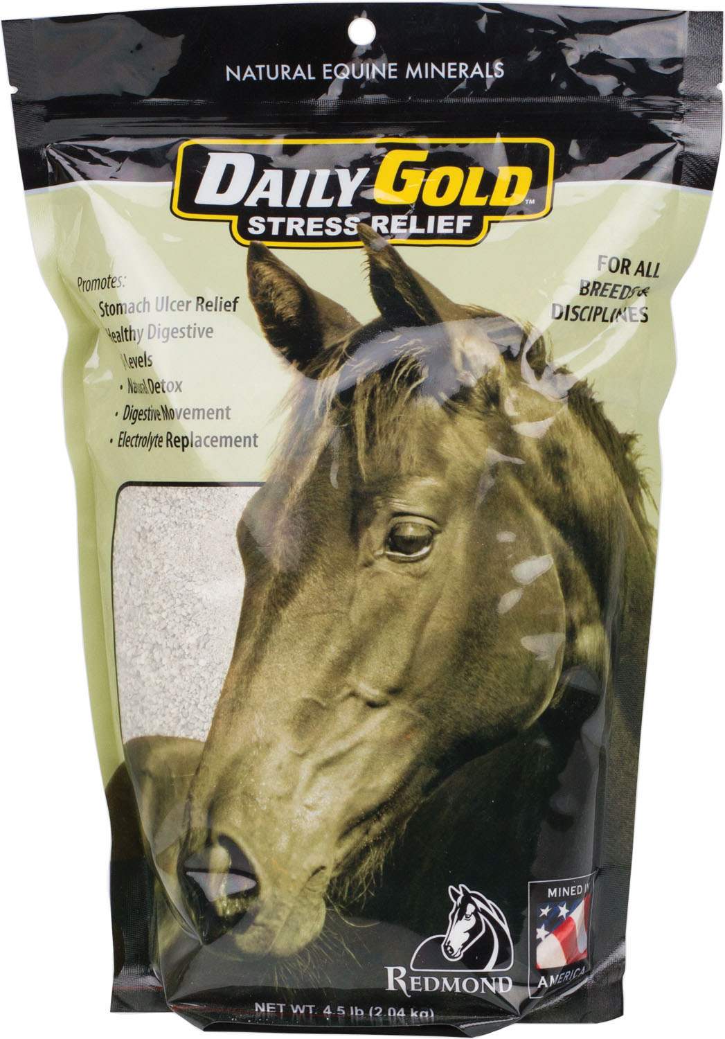 Redmond Minerals Inc.Daily Gold Stress Relief Supplement For Horses 4.