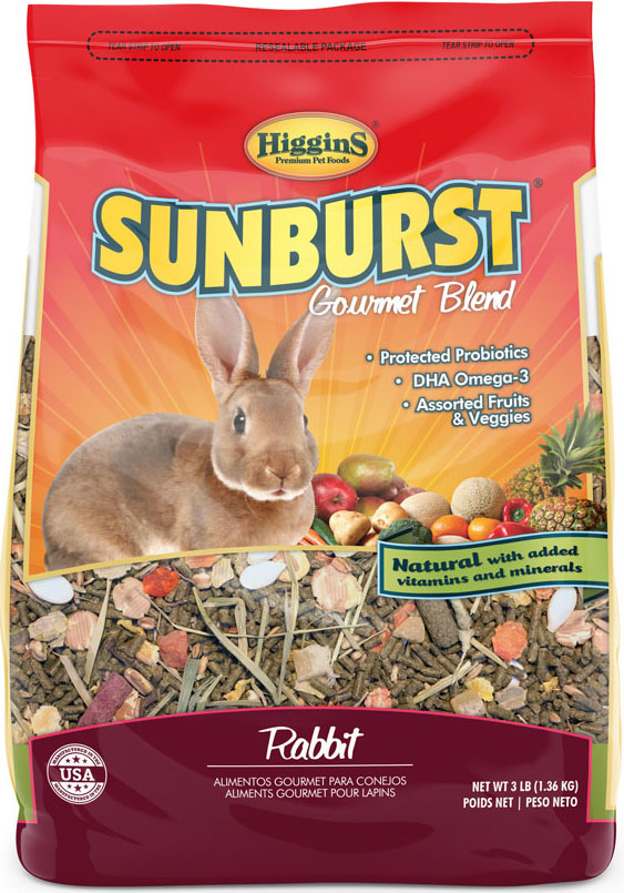 Higgins Premium Pet FoodsSunburst Gourmet Blend For Rabbit 3 Lb eBay