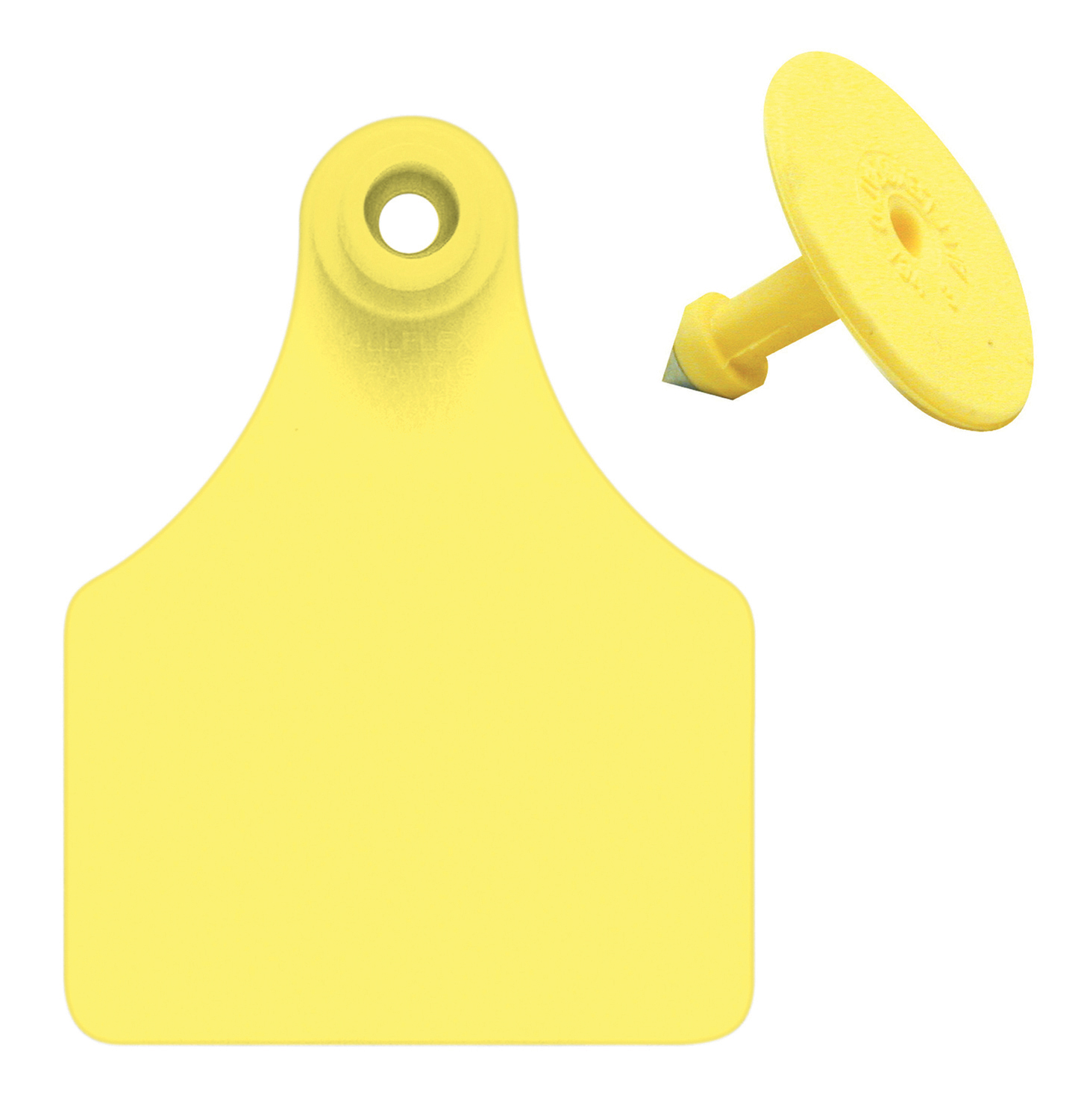 Allflex Usa IncEar Tag Blank Yellow Large eBay
