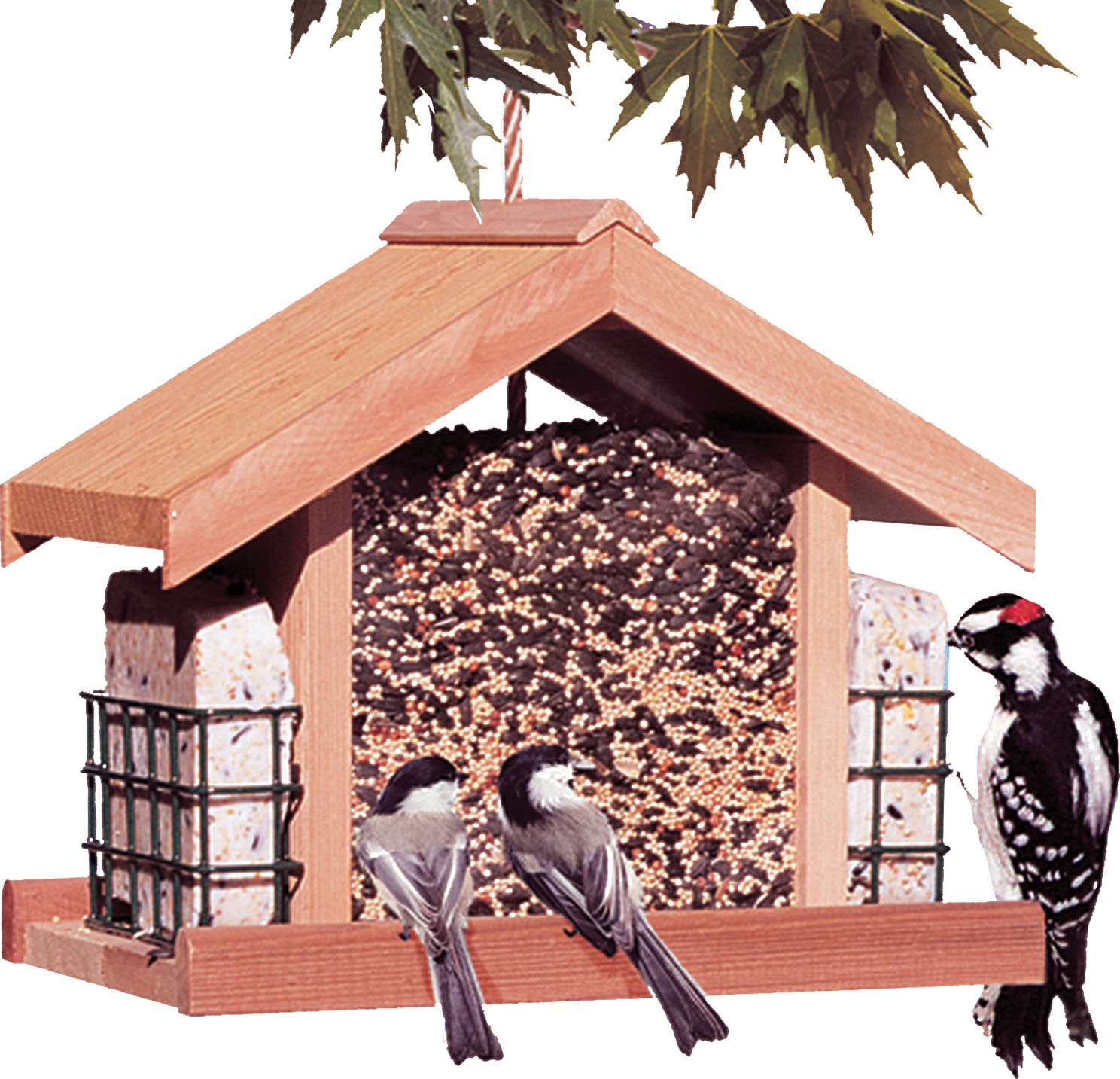 Woodstream Wildbird Deluxe Cedar Chalet Feeder 5 Pound Ebay