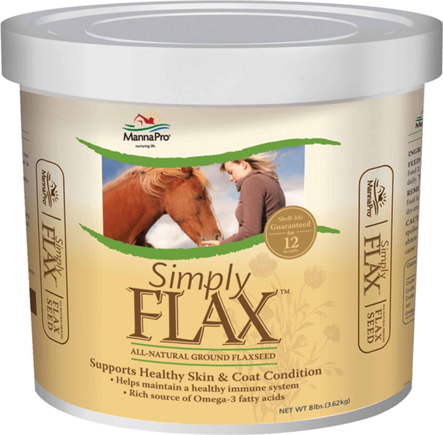 Manna PropackagedSimply Flax Ground Flaxseed For Horses 8 Lb eBay