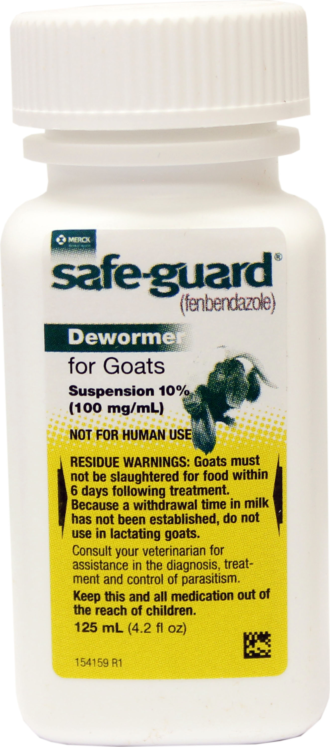 Merck Ah Cattle DSafeguard 10 Suspension Goat Dewormer White 125 Milliliter 21784045377 eBay