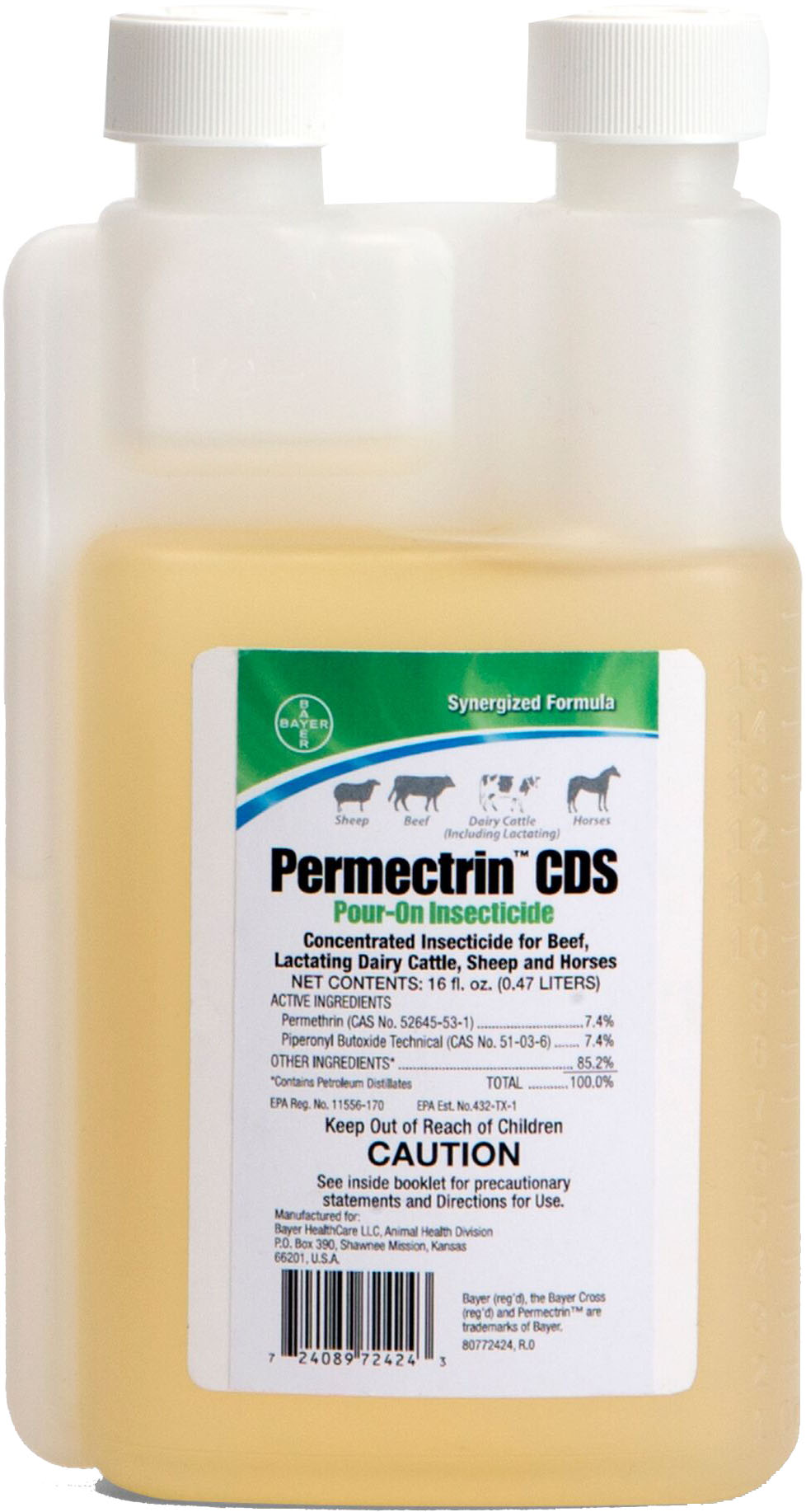 Bayer Animal Health DPermectrin Cds Pouron 1/2 Gallon 724089724168 eBay