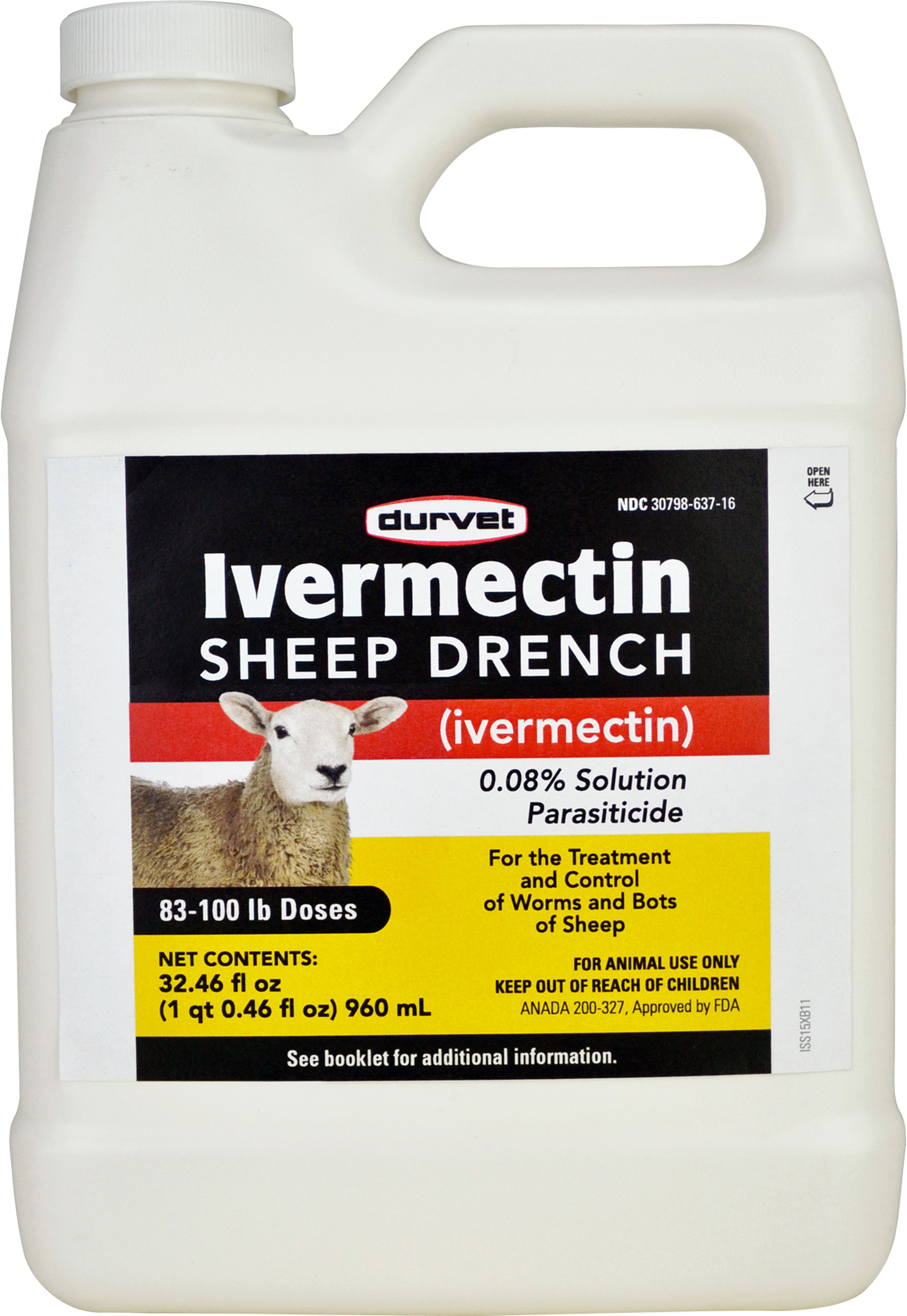 Durvet Inc D-Ivermectin Sheep Drench 8 Oz | eBay