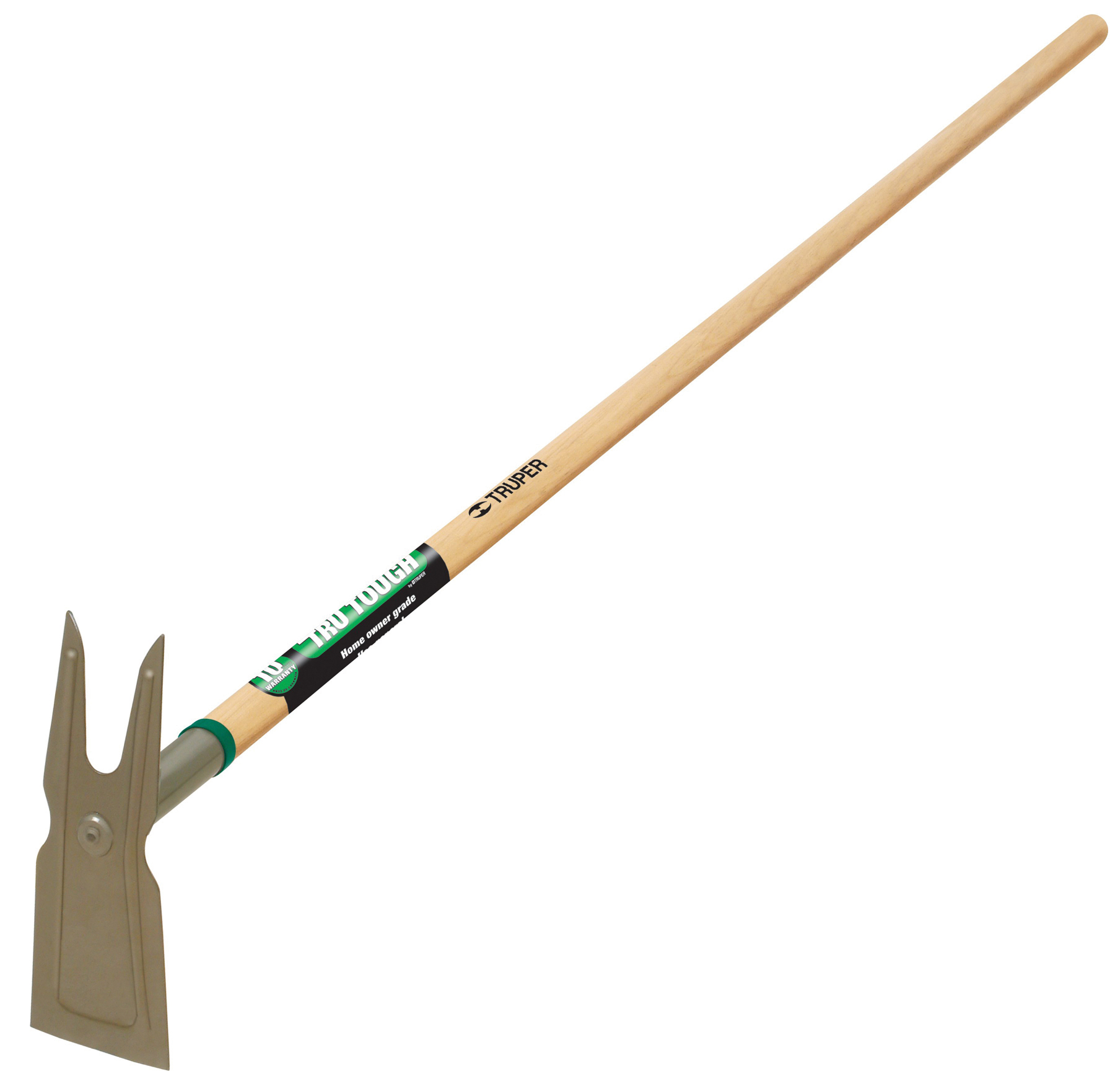 Truper Tools PTru Tough 2 Prong Weeding Hoe Steel/wood eBay