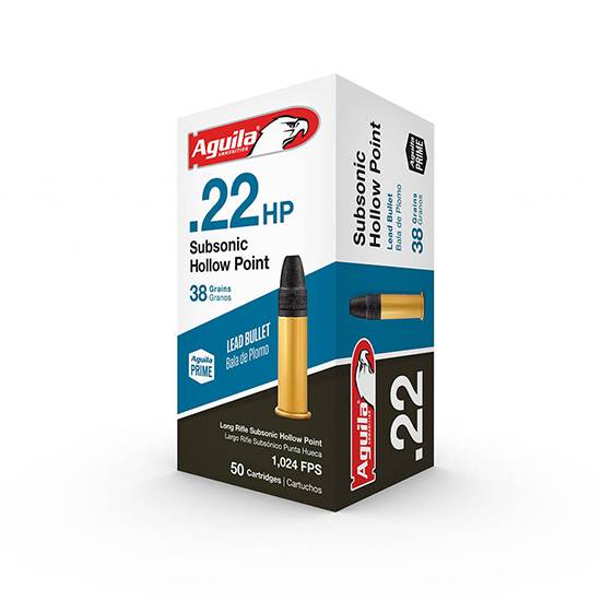 AGU SUBSONIC HP 22LR 38GR 50/20