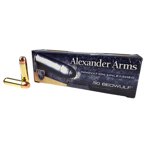 819511020946 ALEX AMMO 50BEO 350GR PLATED ROUND SHOULDER