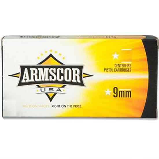 812285022765 ARMSCOR AMMO 9MM 147GR FMJ 50/20