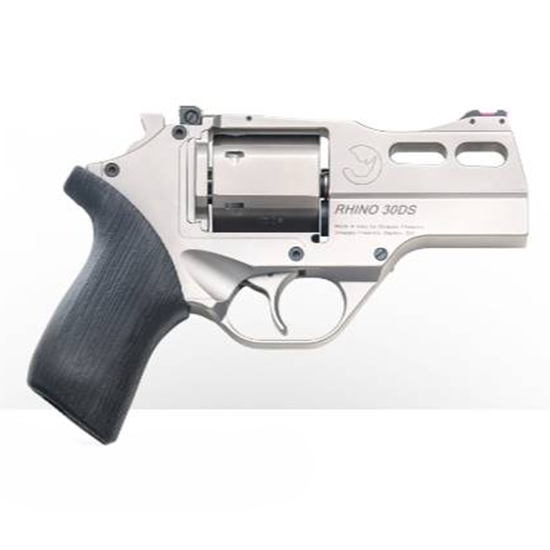 805380094006 CHIAPPA RHINO 30SAR 3 357MAG NKL RUBBER GRIP