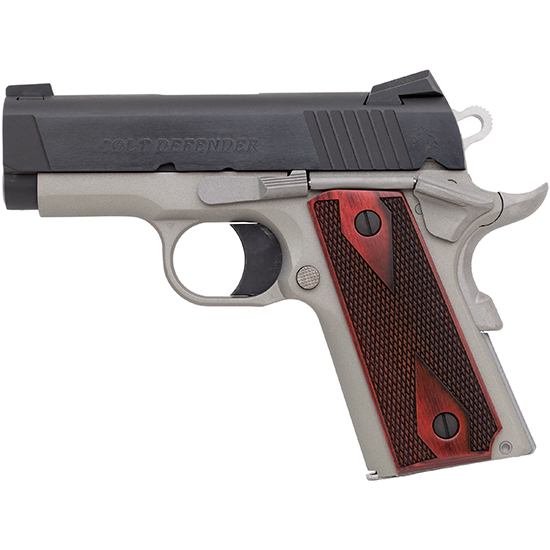 Colt's Manufacturing Clt Defender 45acp 3 Ss Cerakote Ion Bond
