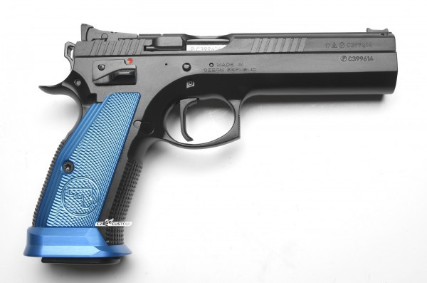 Cz Usa CZ 75 TACTICAL SPORT BLUE GRIPS