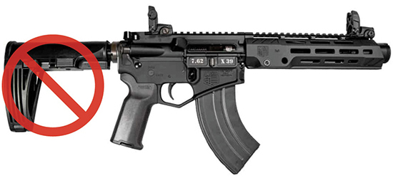 Diamondback Firearms DBF DB15 7.62 7 M-LOK S RAIL MBUS BUFFER TUBE