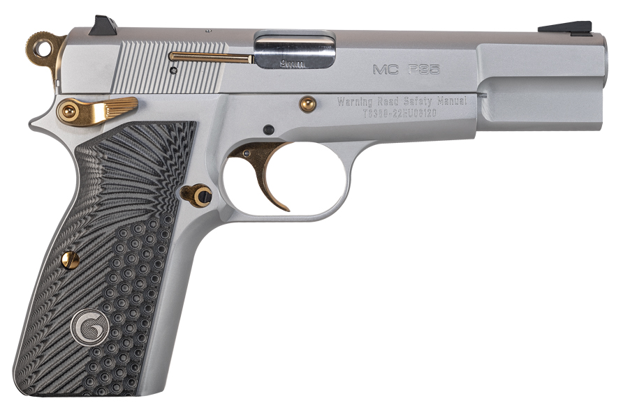 EAA GIRSAN MCP35 9MM CHROME/GOLD 4.87 15RD
