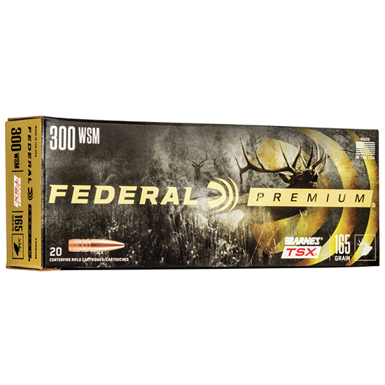 029465098551 FED PREMIUM 300WSM 165GR BARNES TSX 20/10