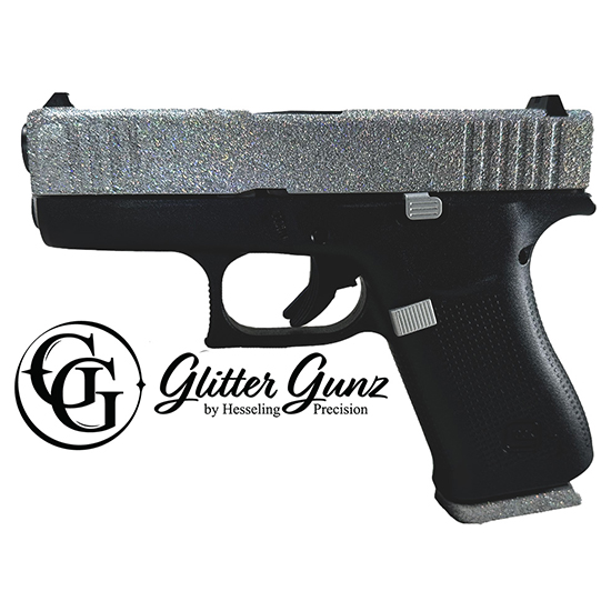151550026538 GLOCK 43X 9MM GLITTER GUNZ DIAMOND