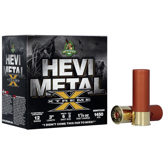 74468469 HEVI METAL XTREME 12GA 3 1.25OZ #6-3 25/10