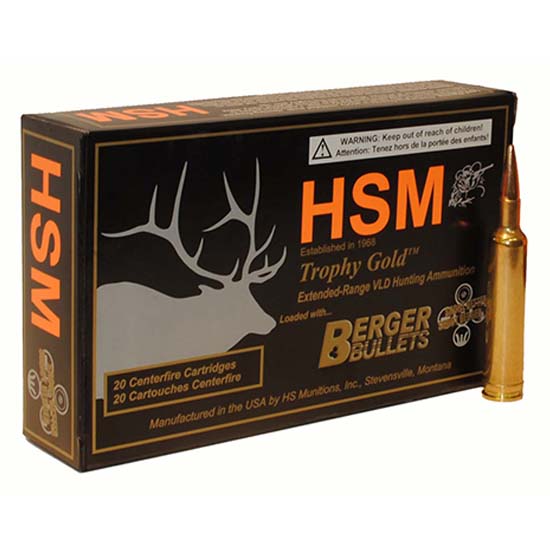 837306005343 HSM TROPHY GOLD 300RUM 185GR BERGER VLD 20/20