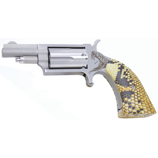744253003400 NAA MINI ANTIVENOM 22MAG 1 5/8 SNAKESKIN BOOT GR