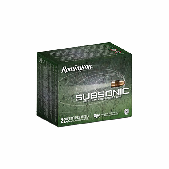 047700483603 REM SUBSONIC 22LR 40GR COPPER HP 225/10