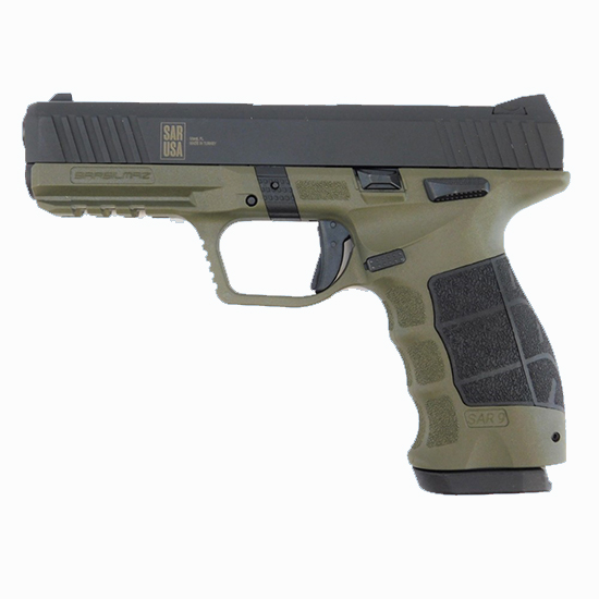 810075870183 SAR SAR9 METE ODG 9MM 17RD CK BLK SLIDE