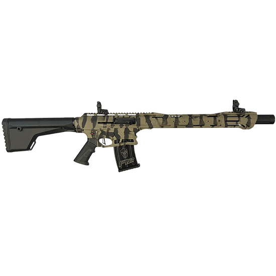 713012050160 TYPHOON F12 12GA FDE CRS 18.5 FDE BLK CAMO SPORT