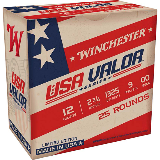 020892026667 WIN USA VALOR 12GA 2.75 00 BUCK 9PEL 25/10