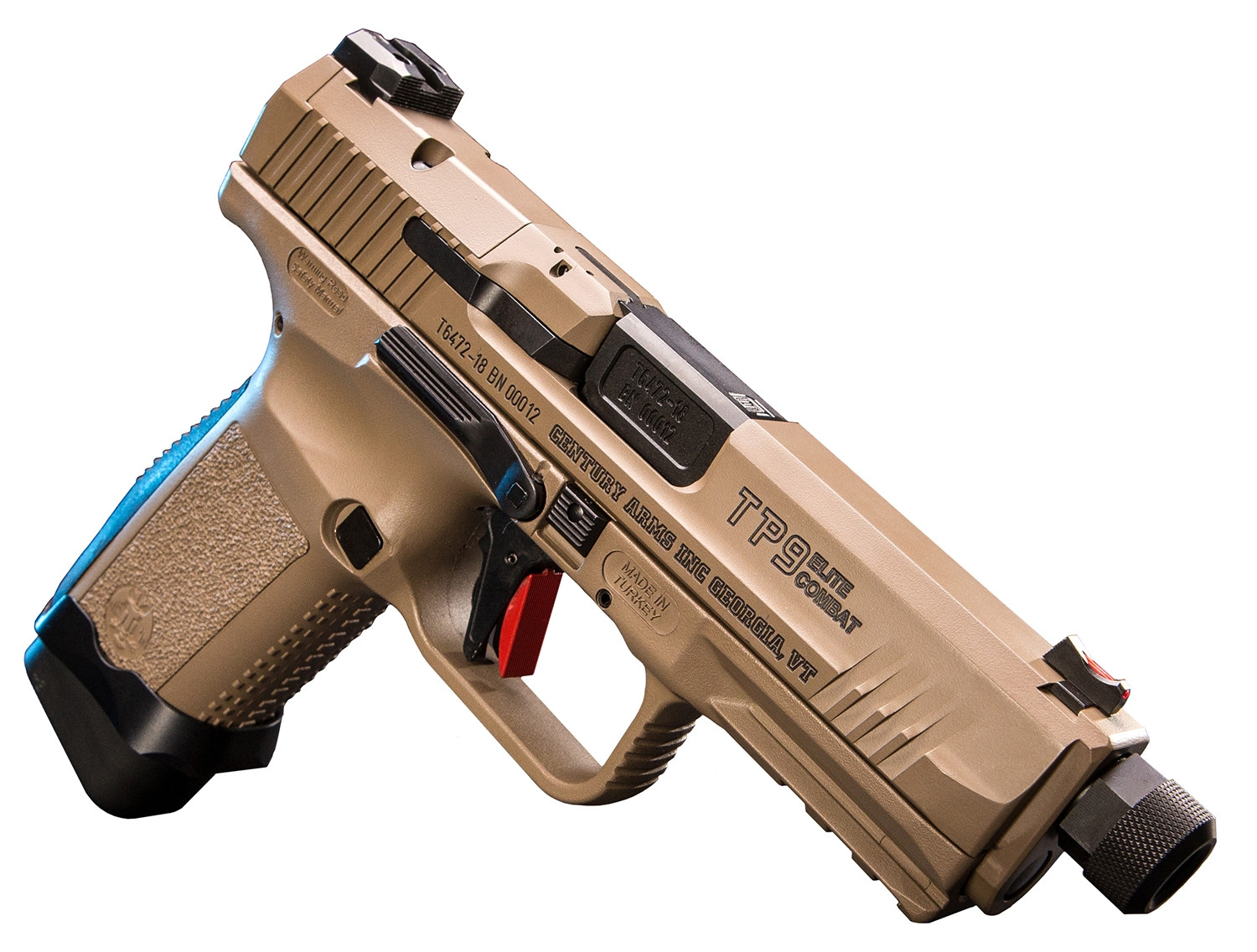 CENT TP9 SF ELITE 9MM FDE TB10