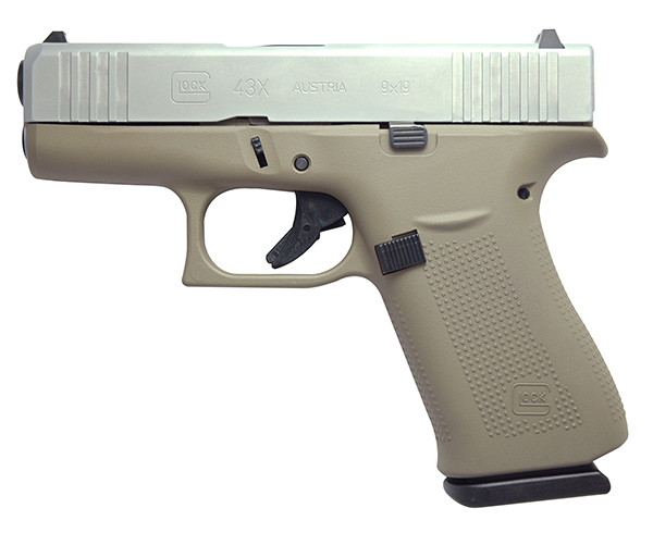 GLK 43X 9MM FSRT FDE/SILVER