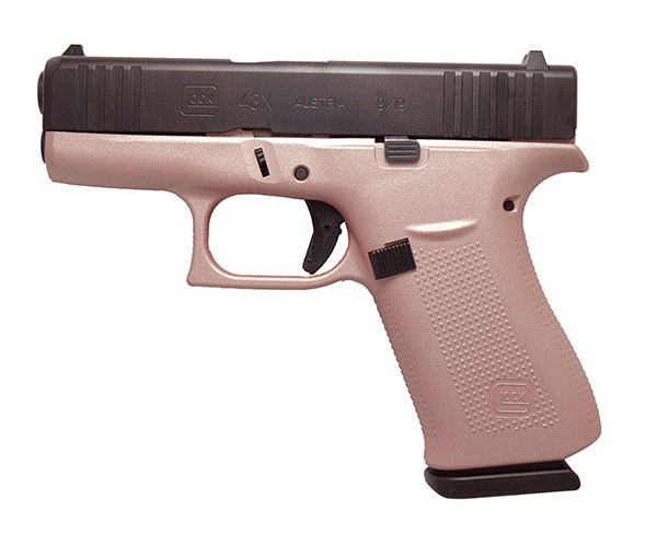 Glock GLK 43X FXD ROSE GOLD/BLACK