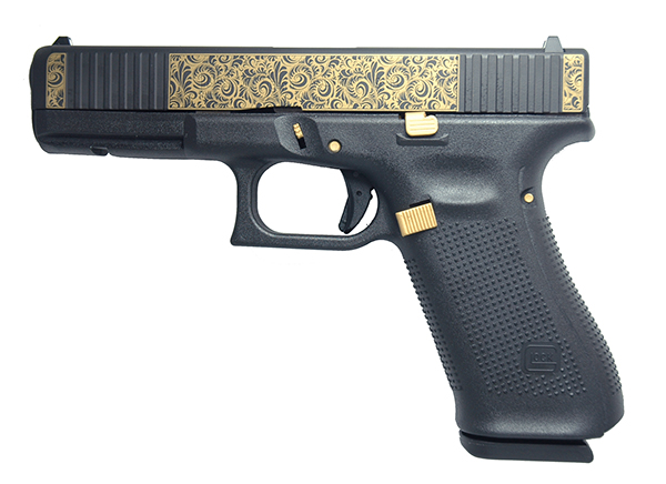 GLK 17 GEN5 GOLD SCROLL 9MM 17
