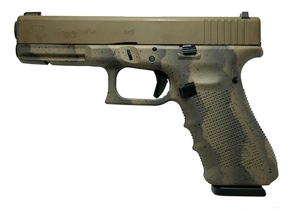 GLK 17 GEN4 9MM FDE CAMO FS 17