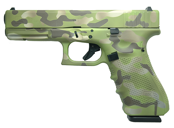 GLOCK GLK 17 GEN4 9MM GREEN MULTICAM
