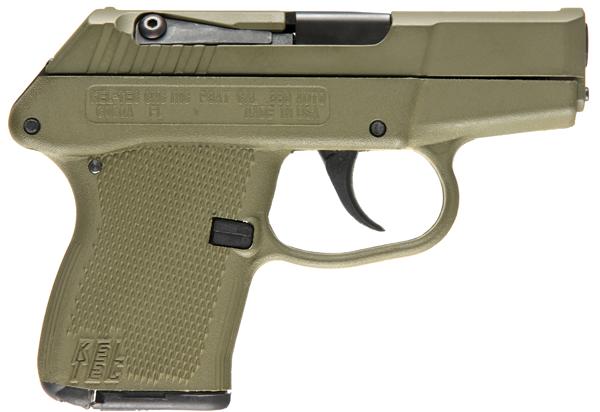 KEL TEC P3AT 380A GRN/GRN