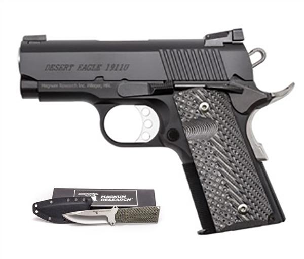 MR DE1911U9 1911 9MM 3"AS KNF7
