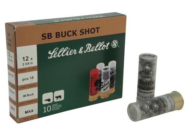 S&B 12GA BK 2 3/4 #4 1 1/4 25