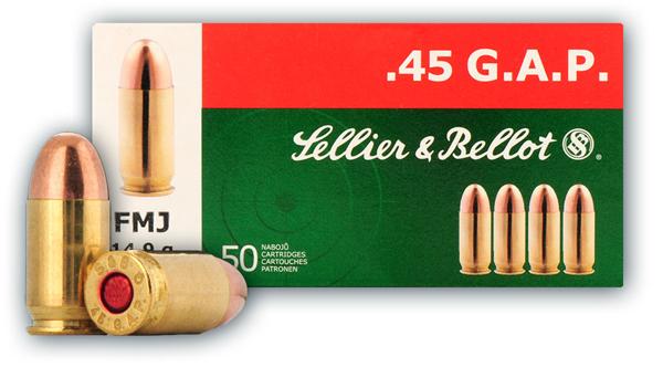 754908500260 S&B 45GAP 230FMJ 50