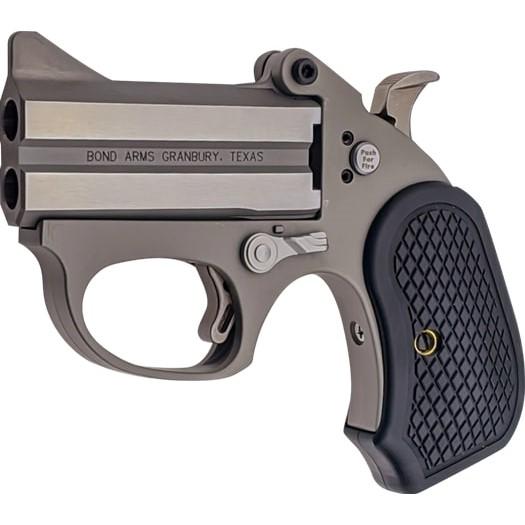 855959003363 Bond Arms Honey B Handgun .22 Mag 2rd Capacity 3" Barrel Stainless Steel with Black Grips
