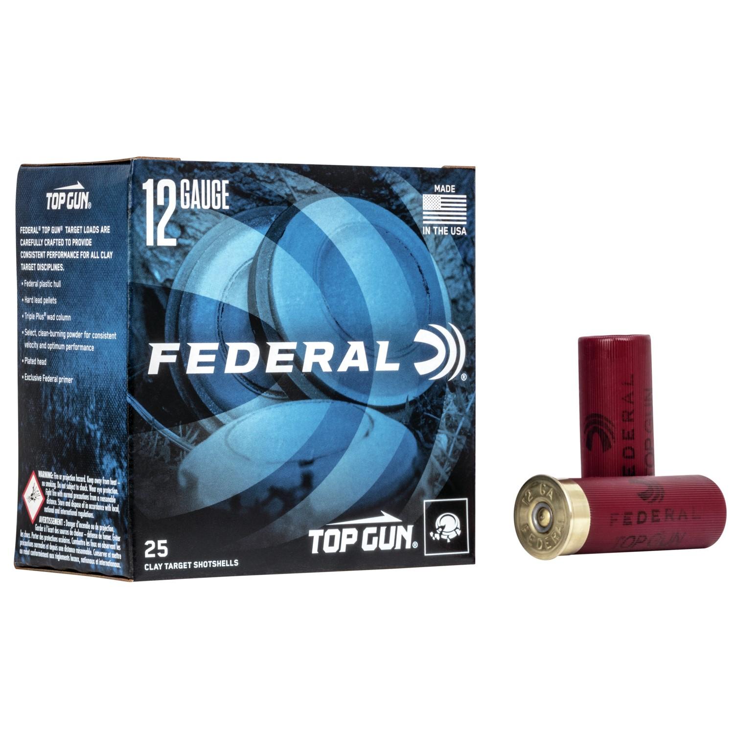 Federal Top Gun 12 ga 234" 118 oz 9 25ct Other Ammunition at