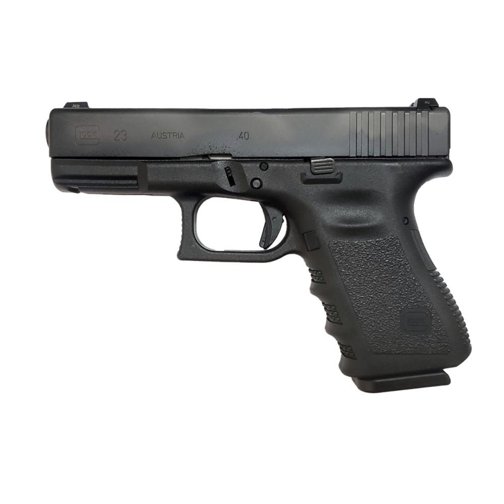 Glock 23 Gen 3 Handgun .40 S&W 10/rd Magazines (2) 4.02" Barrel Black Night Sights Austria
