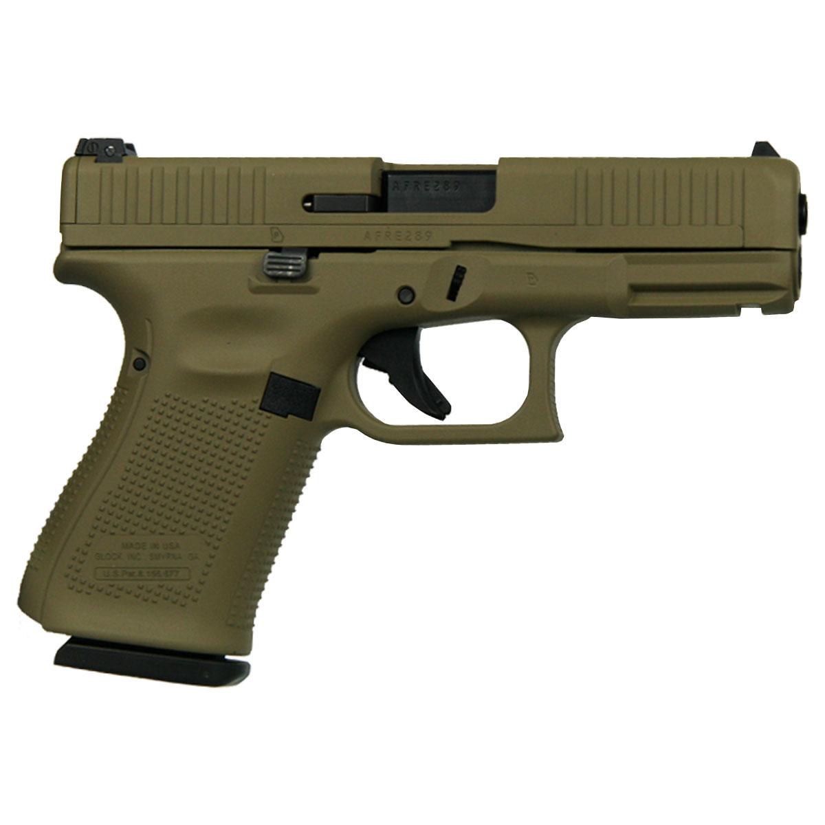 688099401771 Glock 44 Gen 5 Custom "FDE" Handgun 22LR 10/rd Magazines (2) 4.02" Barrel USA